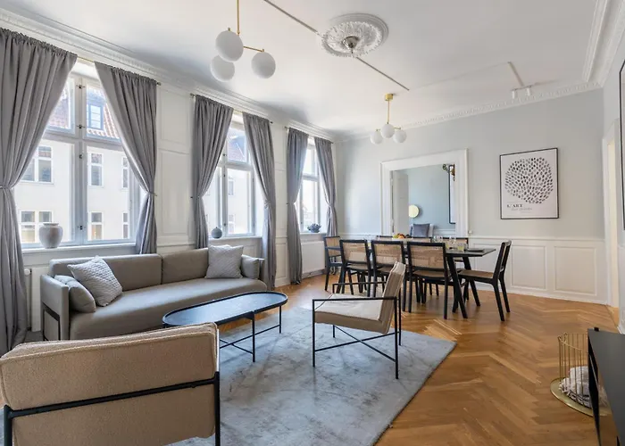 Large Apartment With Canal View In Central Cph City Copenhagen, Denmark