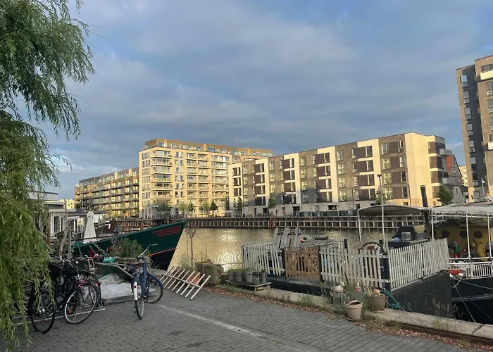 Luksuslejlighed Pa 7 Sal Med Elevator, Vestvendt Altan Og Udsigt Over Havn Og By Copenhagen, Denmark